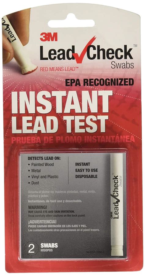 can you test for lead paint|epa approved lead test kits.